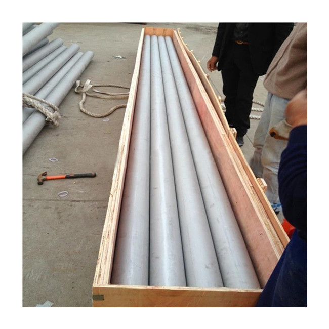 Polished Seamless Stainless Steel Pipe 201 Ss Color Custom Thick Tube 2500mm