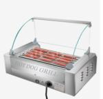 fast food machines CE&RoHs Approved Electric/Gas rolling hot dog grill