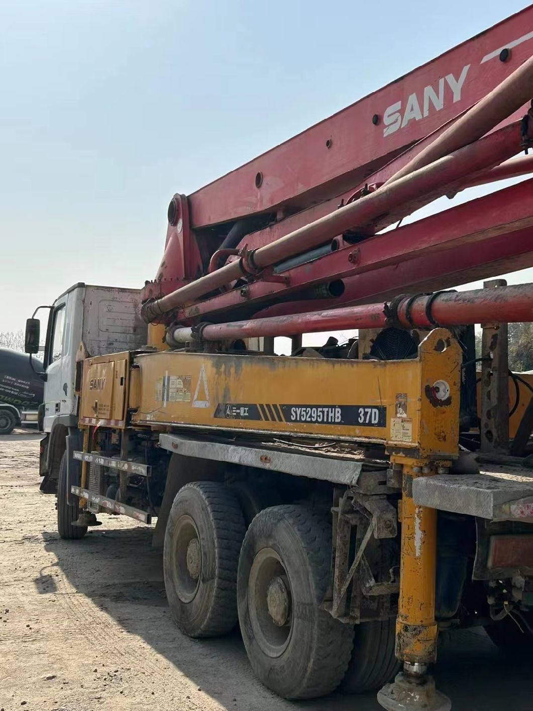 Mercedes Benz 2011 37m Concrete Pump Truck Used Heavy Equipment
