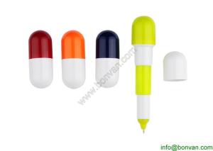Quality gift ball pen,drug pill shape pen, retractable promotional gift pen wholesale