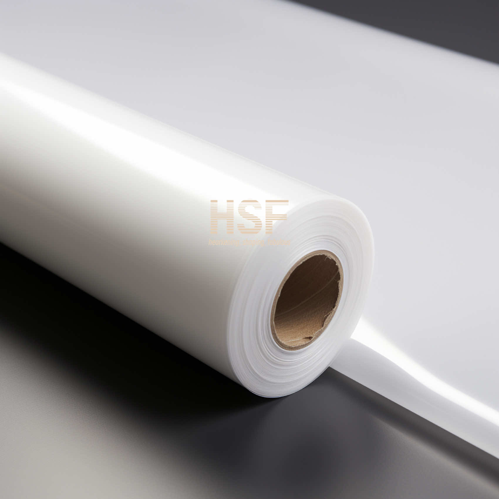 Opaque White Monoaxially Oriented Polyethylene Film 30 Micron