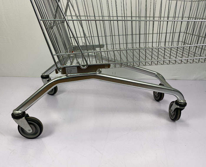 European 240L Warehouse Shopping Trolley Powder Coating SGS Certificate