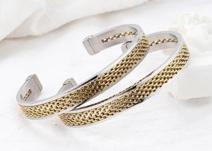 Quality C-shaped fashion titanium steel chain bracelet 18k gold women's jewelry wholesale stainless steel jewelry accessories wholesale