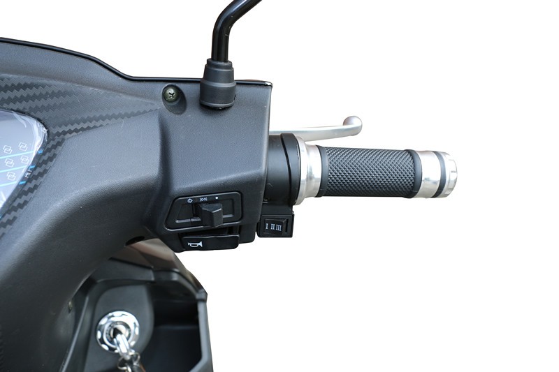 60V 20AH Adult Electric Motorcycle 800W With Front Disc Rear Drum Brake