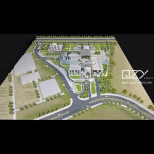 Quality Conceptual Buildings City Planning Model 1/500 Doha Court Complex Project wholesale