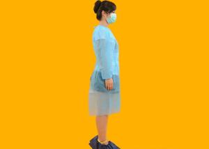 Quality Infection Control Disposable Safety Coveralls Anti - Alcohol For Medical wholesale