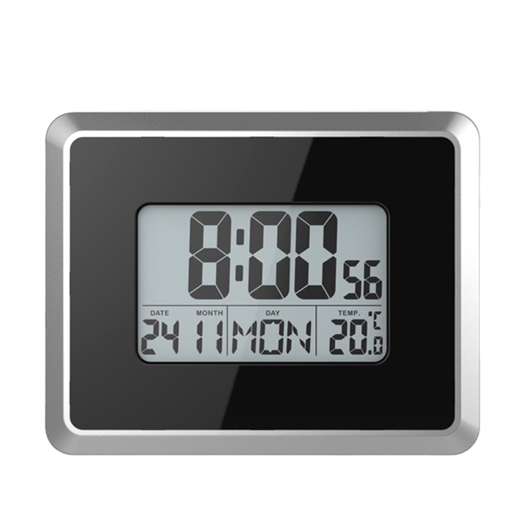 Multifunction Dual Alarm Clock 8 Inch Led Digital Clock Wall With Calendar