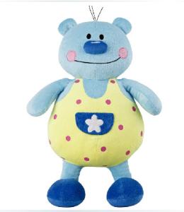 Quality Blue Kid / Baby Music Plush Toys Customized For Early Learning wholesale