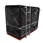 Modular Enamel Water Tank Thermal Sectional Panel Water Storage Container