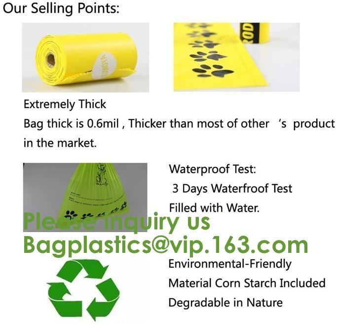 Heavy Duty Compostable T-shirt Handle Tie Plastic Roll Garbage Bags Trash Bags, t shirt carry bags, bagease, bagplastics
