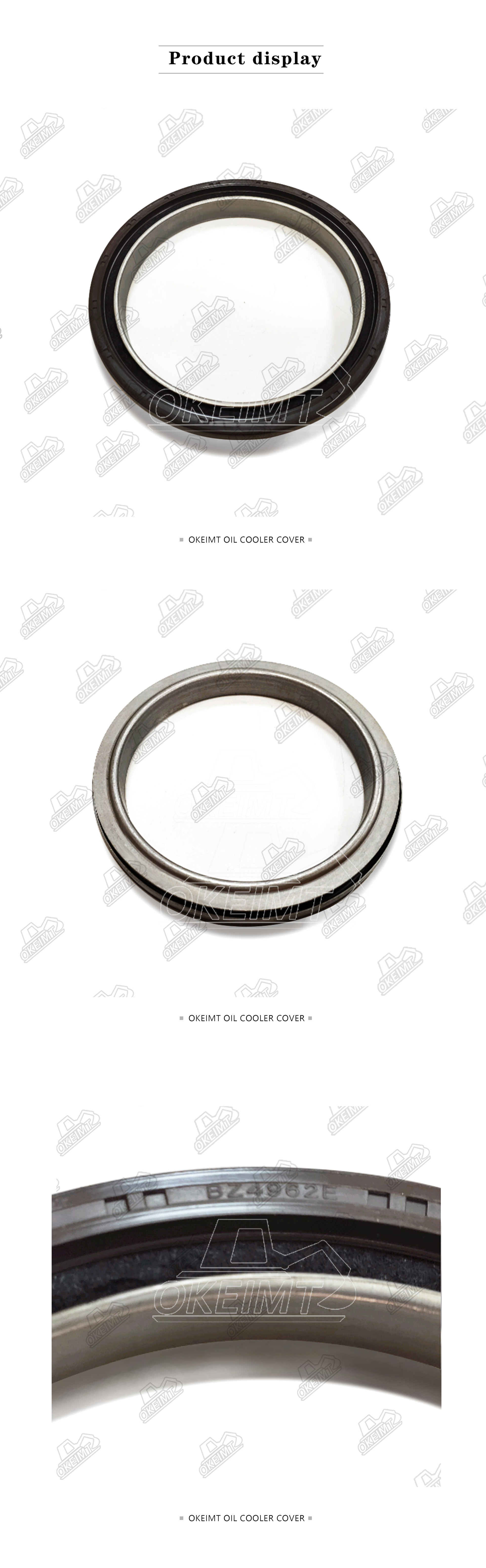 BZ4962E Crankshaft Rear Oil Seal 8-97071561-1 Size 95*118*10 For 4JG1 Oil Seals