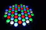 Disco Dj Stage Lighting , Led Par 64 Rgbw Concert Lighting Systems
