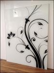 Customized Color Decorative Lacquered Glass for Wardrobe Cabinet Wall Office