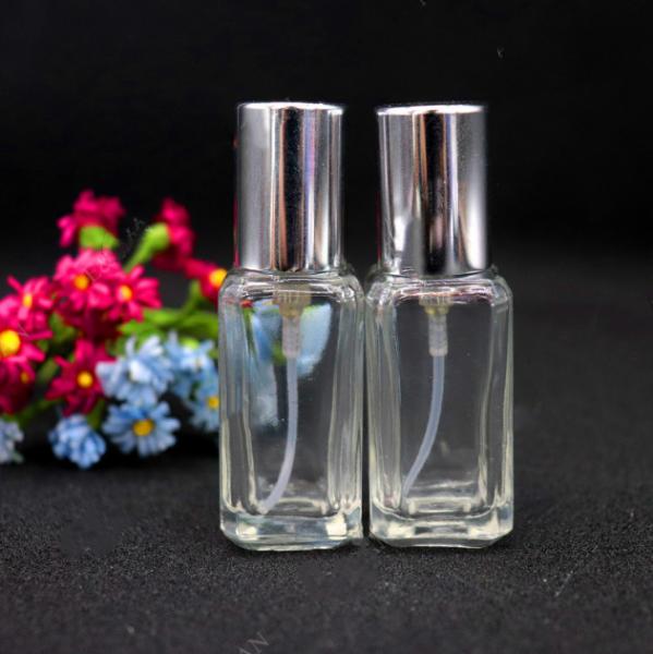 glass bottle perfume atomizer spray bottle recycled glass bottles black cap