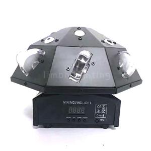 Quality Small Power 16x3W 50mw Green Laser Beam Colorful Whirlwinds DJ Effect Lights wholesale