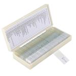 Small 50pcs School Education 22x22mm Label Microbiology Prepared Slides