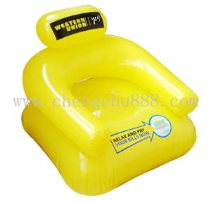 Quality Inflatable Chair,Yellow Inflatable Sofa wholesale