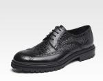 Comfortable Mens Leather Loafers Summer Durable Mens Brown Slip On Dress Shoes