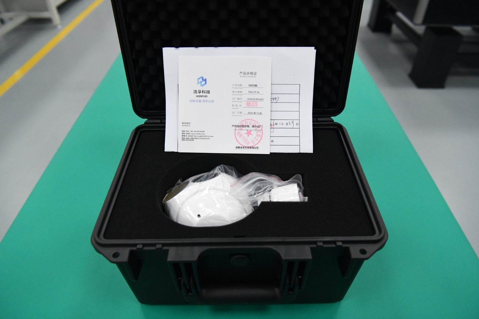 3 Axis Stabilized UAV Gimbal ISR Payload With HD Infrared Thermal Camera