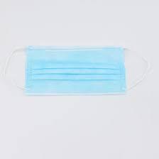 Bacteria Proof Disposable Face Mask Low Breathing Resistance Adjustable Nose