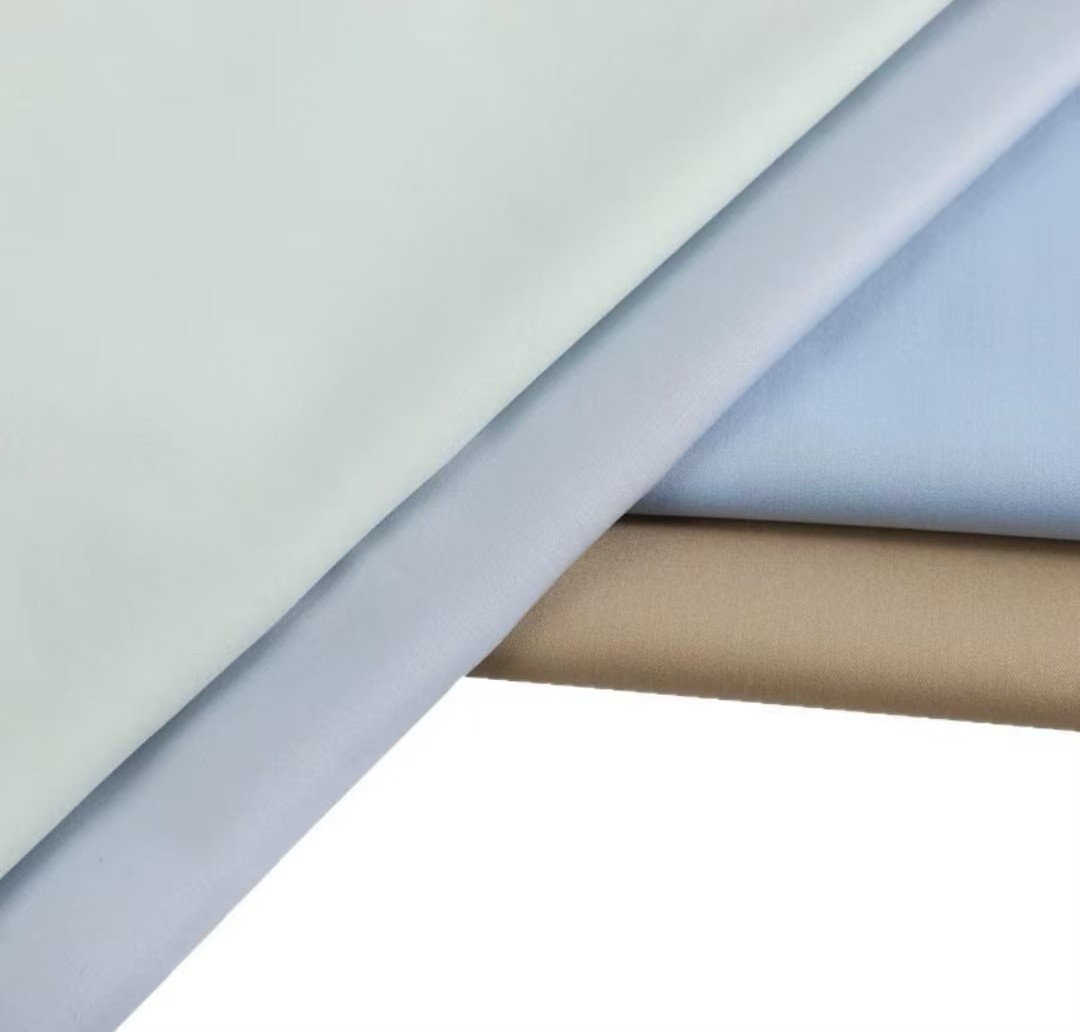 60% Cotton 40% Polyester Twill CVC Fabric `Pants Daily Workwear 125gsm Office Shirt Clothing
