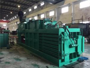 Quality Turnover Box Pet Bottle Baling Press Machine For Waste Paper Plastic Materials wholesale