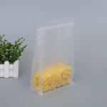 Plastic Matte Clear 550g Zip Lock Packaging Bags