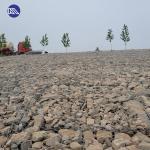 Hexagonal / Double Twist Galvanised Gabion Mattresses Wire Mesh Rock Gabion Cage