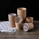 Custom Print Eco-friendly Disposable Recyclable Paper Container Eco Friendly