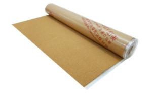 Quality 2mm Cork Underlay PE Film Coating All In One Underlayment Moisture Protection wholesale