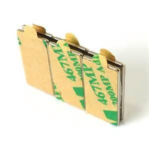 Quality N35 rectangle magnet with 3M #5925 adhesive tape wholesale