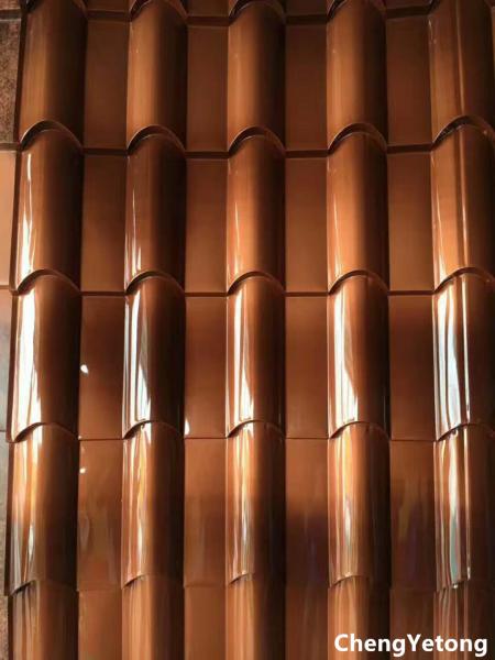 PVDF Coating Pre Painted Corrugated Steel Sheet High Strength Thickness 0.15-1
