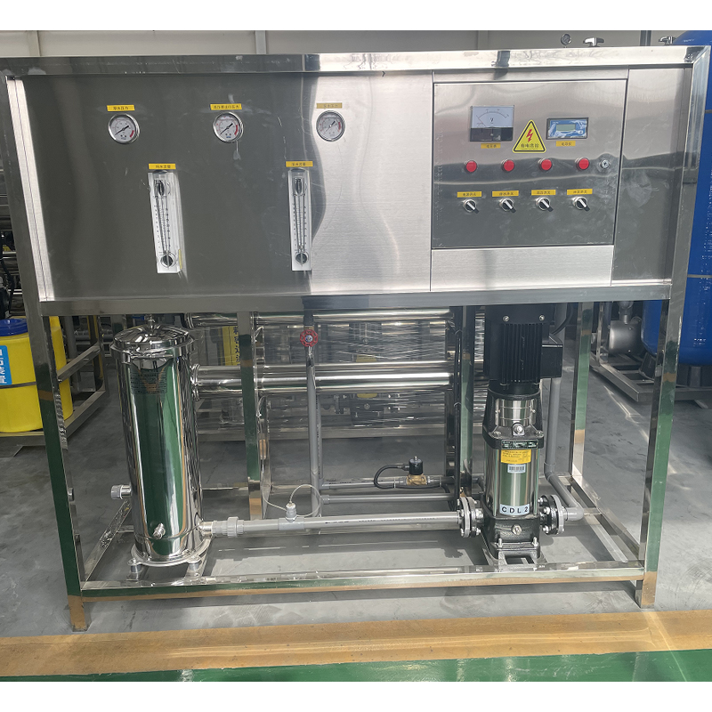 Stainless Steel/FRP Vessel 500LPH Industrial RO Purification Machine for Water Filter