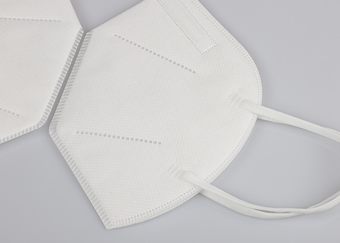 Non Toxic Folding FFP2 Mask Environment Friendly With Soft Nose Cushion