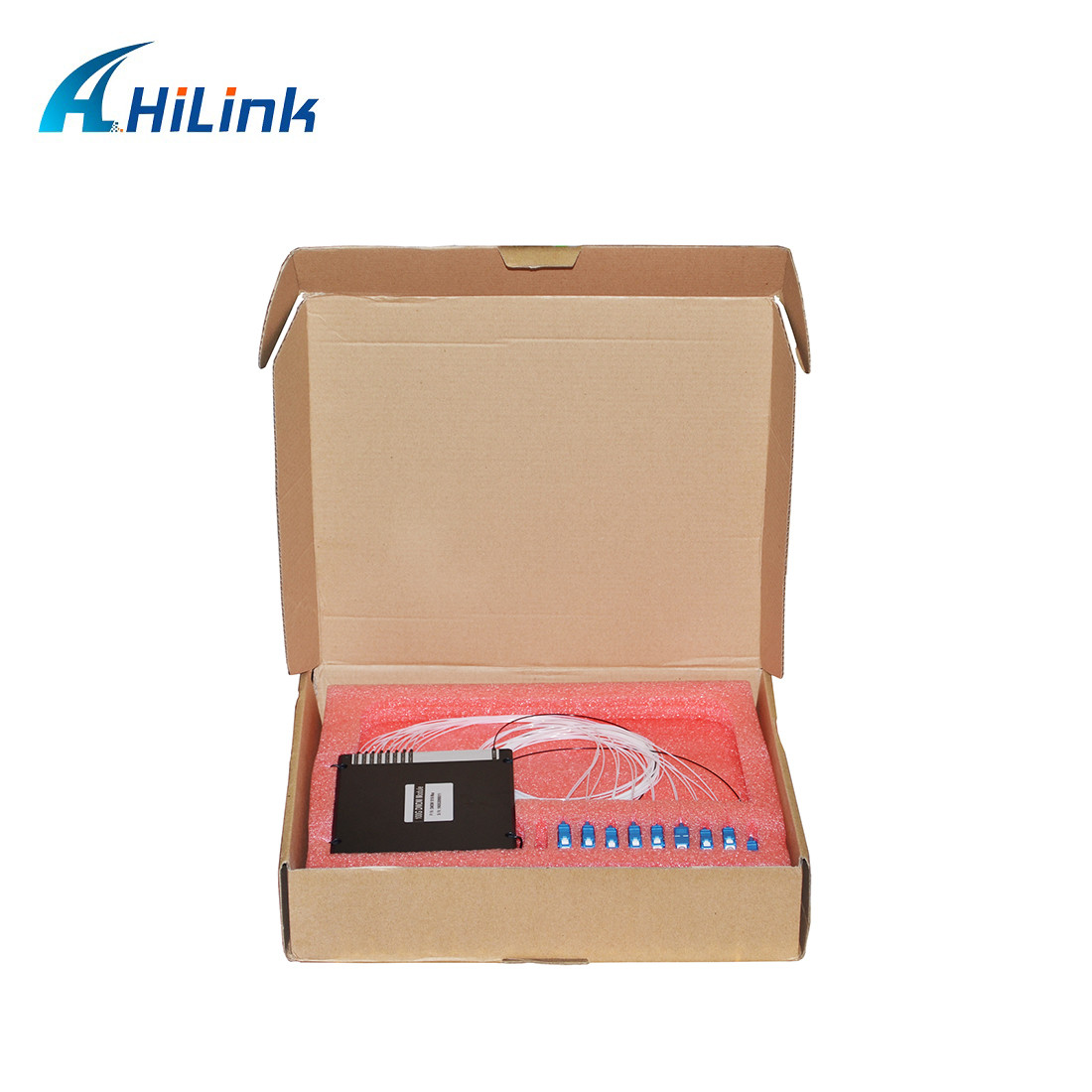 16 Channels DWDM MUX DEMUX C Band CH25-CH40 Single Fiber LC UPC Connector