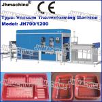 Hot Sale Automatic PS Plastic sheet Vacuum Thermoforming Machine For Biscuit