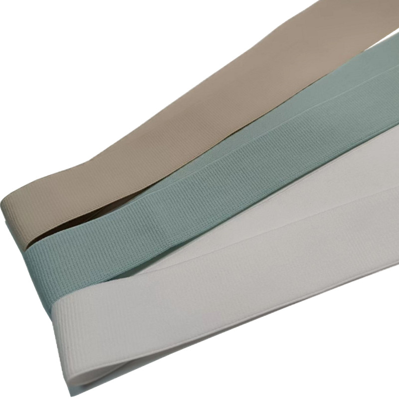 OEM 5cm Plush Band Elastic 50mm Polyester Webbing For Waistband