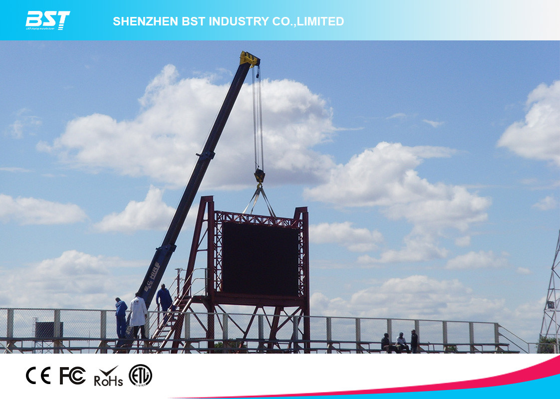 Custom DIP 346 Outdoor LED Display Advertising P10 LED Video Wall Screen