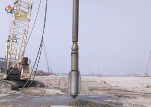 High Efficiency  Vibro Piling Contractors  Qualified Vibrating Floater