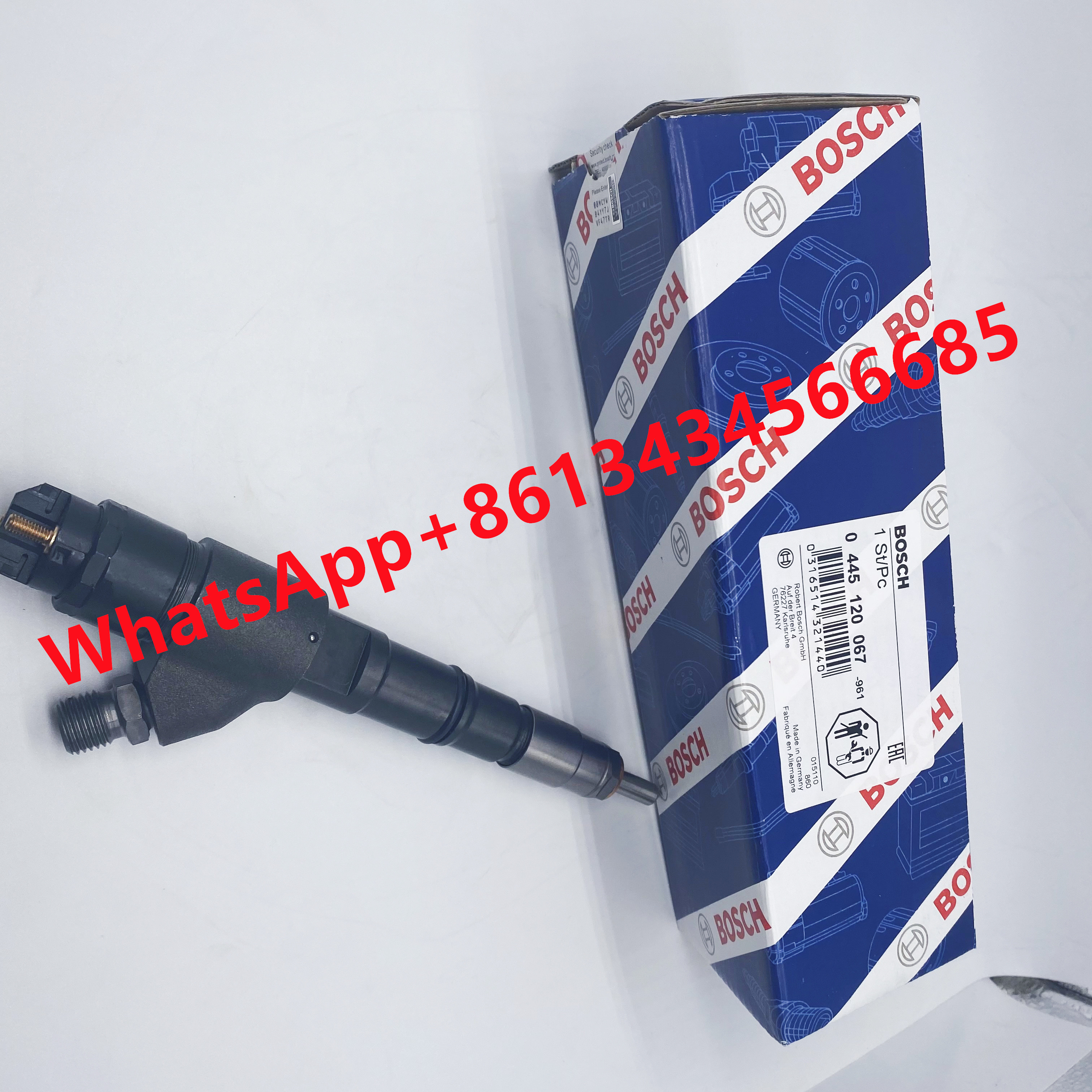 Excavator Common Rail Diesel Fuel Injector 20798683 0445120067 0986435549