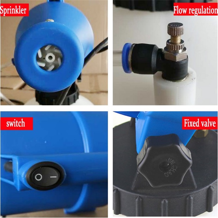 Handheld Mist Lithium Battery ULV Cold Fogger Machine For Garden
