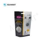 Matte Stand Up Pet Food Bag Heat Sealed Foil Customization With Transparent