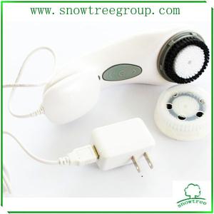 Quality Soft Brush Vibrating Facial Cleaner ,180 x 68 x 68mm wholesale
