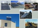 Max. Capacity 200L CNP-58 Nonpressure Galvanized Steel Vacuum Tube Solar Water