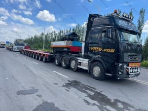 Quality 12 Axles 100-200 Tons Heavy Loading Hydraulic Trailer Goldhofer Modular Trailer wholesale