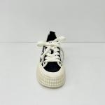 PU Mid Top Canvas Shoes Women Espadrilles Canvas Sneakers For Women