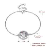 Tree Of Life Sterling Silver Jewelry Bracelets