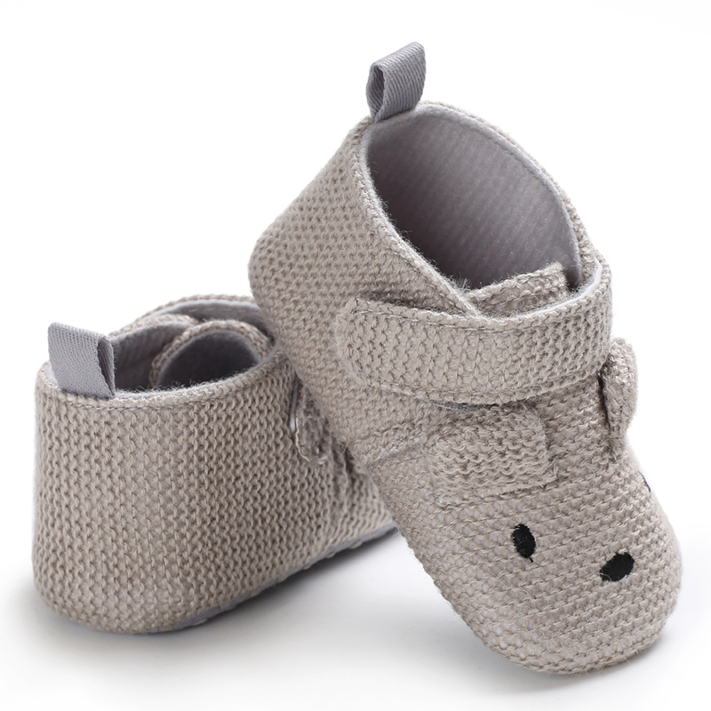 Cute 2019 Cotton fabric Animal mice 0-2 years prewalker infant shoes
