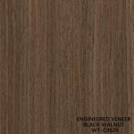 Engineered Walnut Wood Veneer Quarter Cut Vertical Grain 942s/943s For Interior
