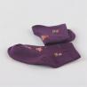 Buy cheap Top quality christmas santa claus design thick cotton terry factory dress socks from wholesalers